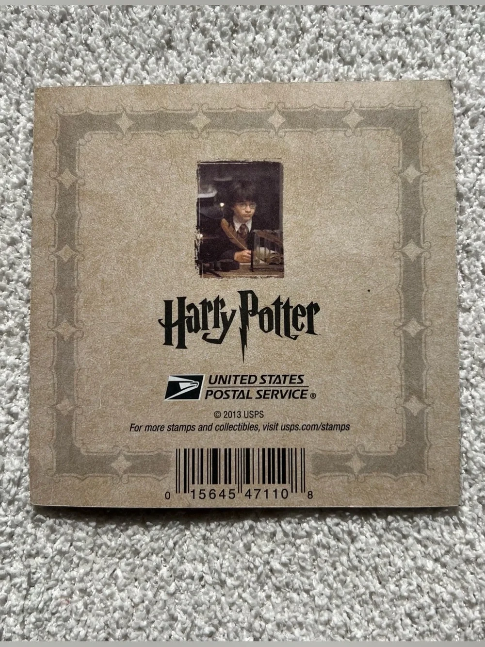Limited Edition Harry Potter Forever Stamp Booklet